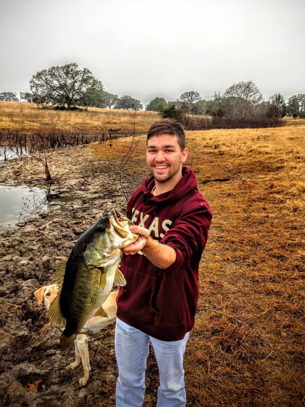 A bass on a cool morning