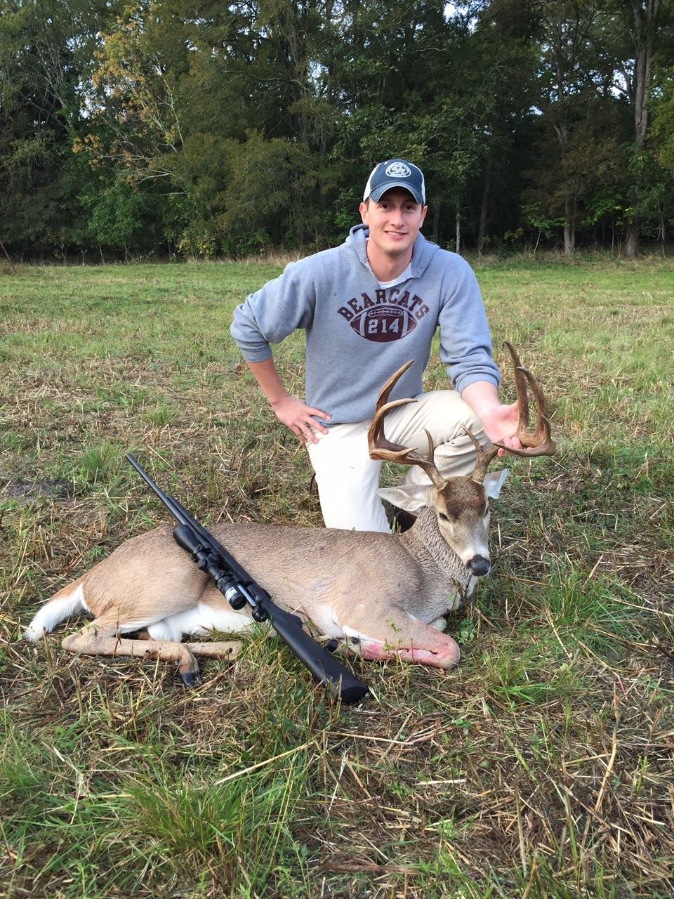 A whitetail buck